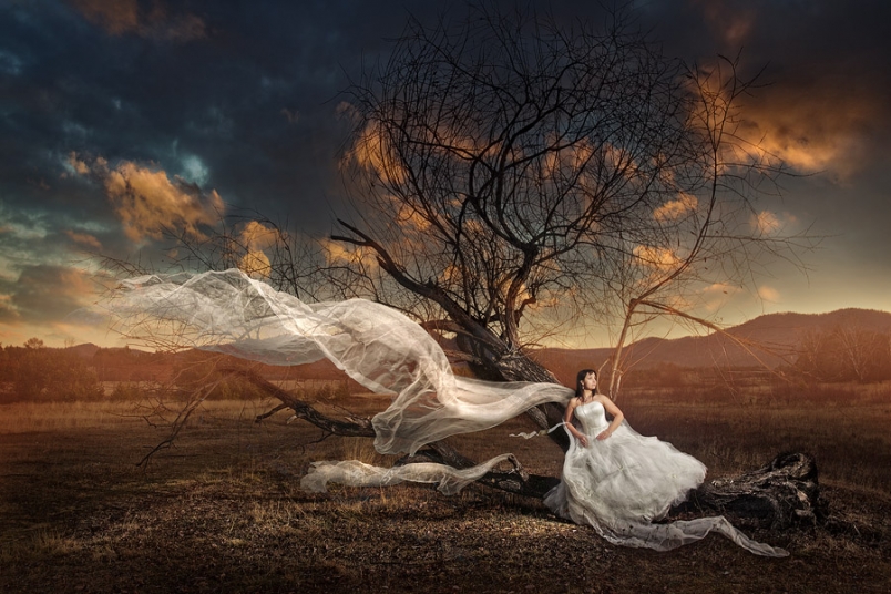 做个不一样的新娘 另类创意婚纱摄影