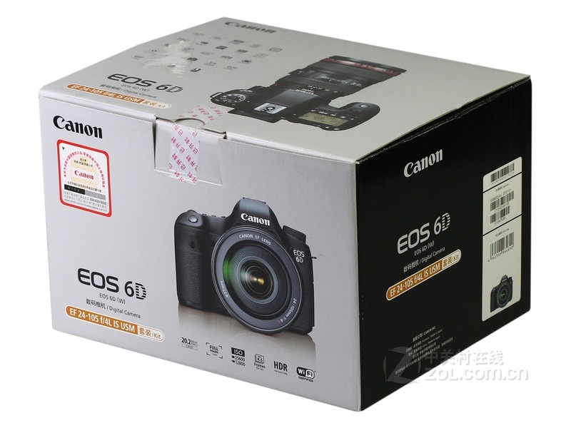 【高清图】佳能(canon)6D包装盒图片 图21-ZO
