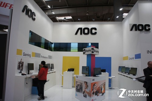 21:9+IPS登场! AOC众多新品亮相Cebit 