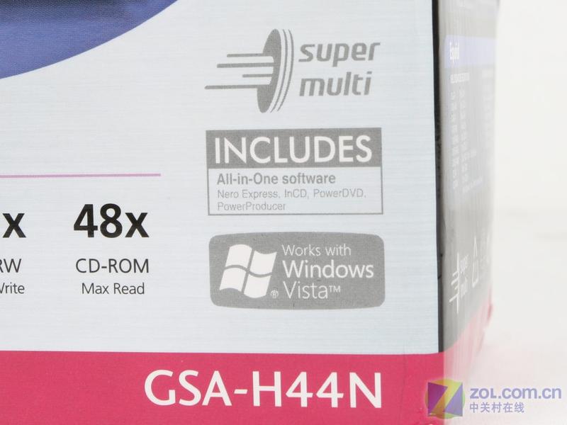 Vista��֤ LG��18Xȫ��GSA-H44N����ͼƬ����,ͼ2-ZOL�йش����ߵ�2��