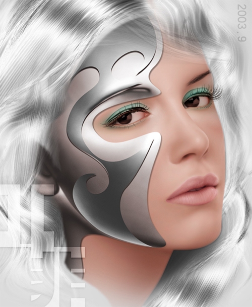 PHOTOSHOPʵ�� �ְ��ֽ������Ư��MMͼƬ����,ͼ1-ZOL�йش����ߵ�1��