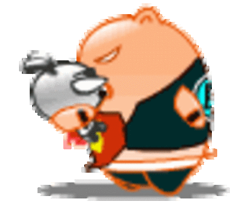 竹林镇动漫卡通人物qq表情图片