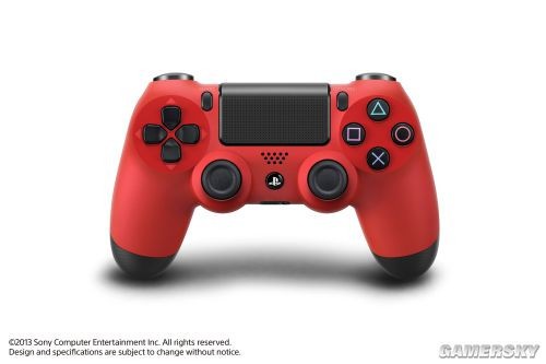 惊喜 索尼推出红蓝两款全新PS4游戏手柄_键鼠