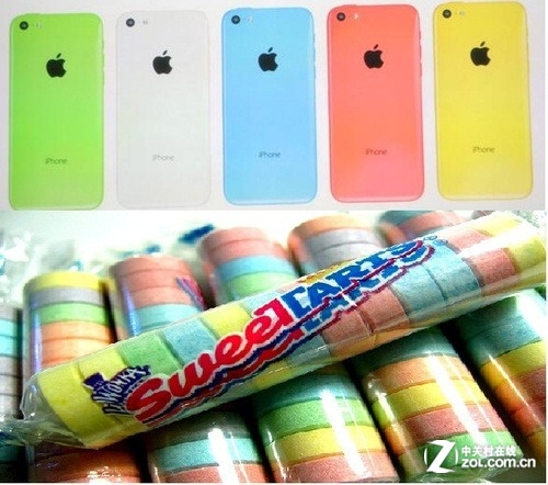 【高清图】iPhone5S和iPhone5C像什么 土豪洞