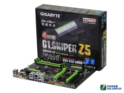 黑绿军团又添一员 赏技嘉G1.SNIPER Z5