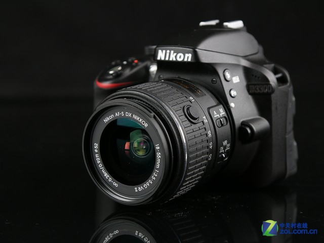 便携小巧碳纤维 尼康单反D3300外观赏析_尼康 D3300(单机)_数码影像相机图片-中关村在线