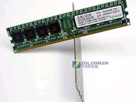 ��հ��Apacer��1GB DDR2 533(����ϵ��) ��1��