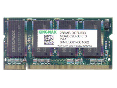 ʤ����KINGMAX��KINGMAX 512MB DDR 333(�ʼǱ�)ͼƬ���� ��7�� -ZOL�йش����ߵ�7��
