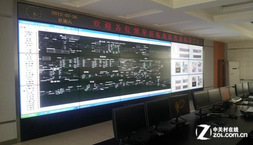 三星拼接大屏进驻朔州车务段调度指挥_三星 4