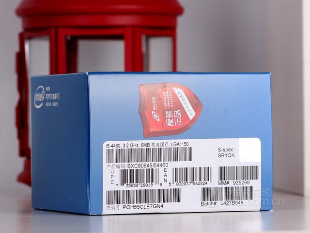 主流平台最高性价比 酷睿i5-4460大图赏_CPU