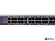 端口特写：24个10/100/1000Base-T RJ45端口。
