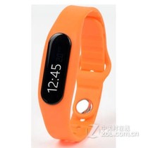 【merryle智能手环运动计步器信息来电提醒蓝