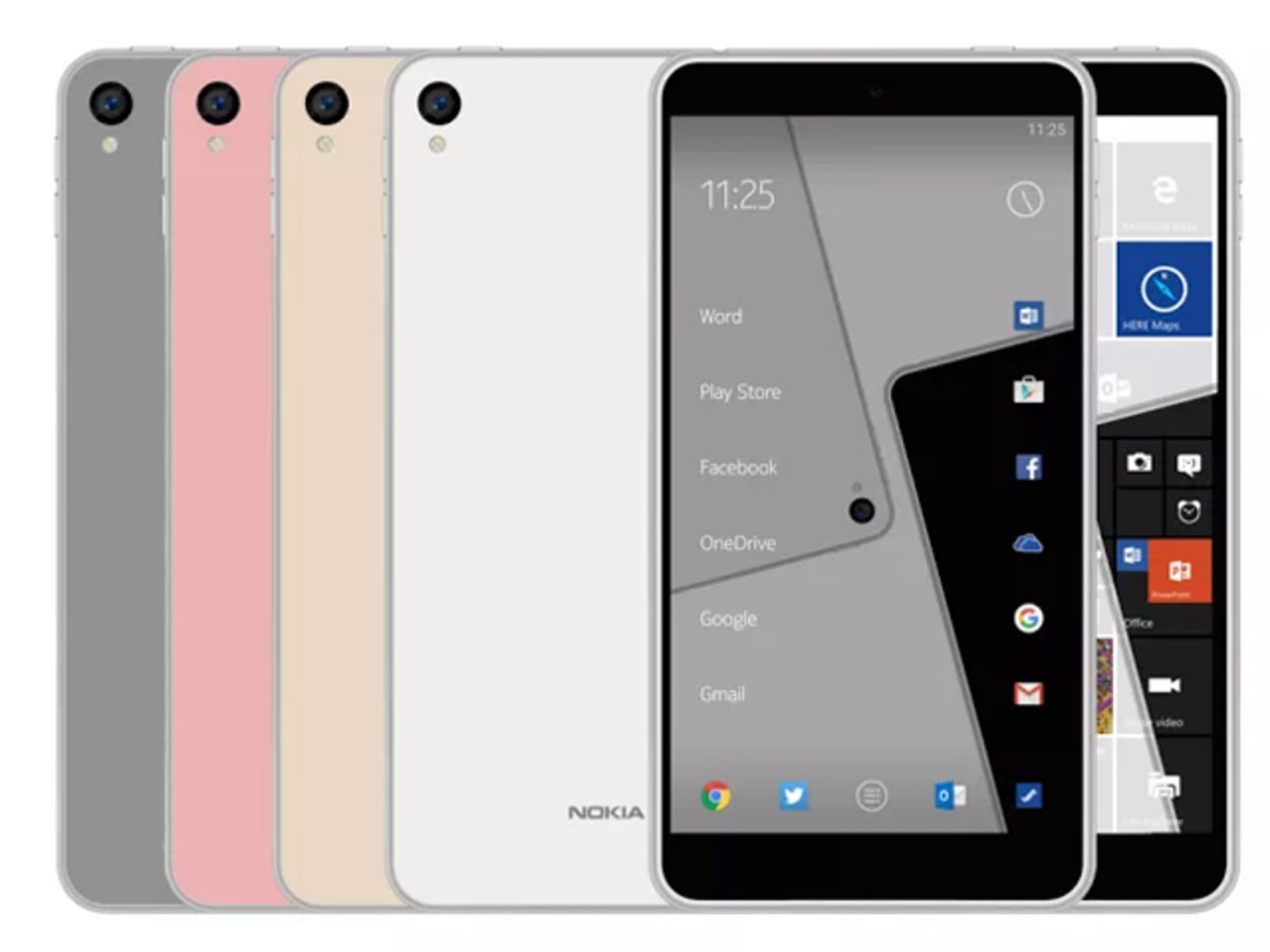 【高清图】诺基亚新款手机C1曝光 支持安卓和