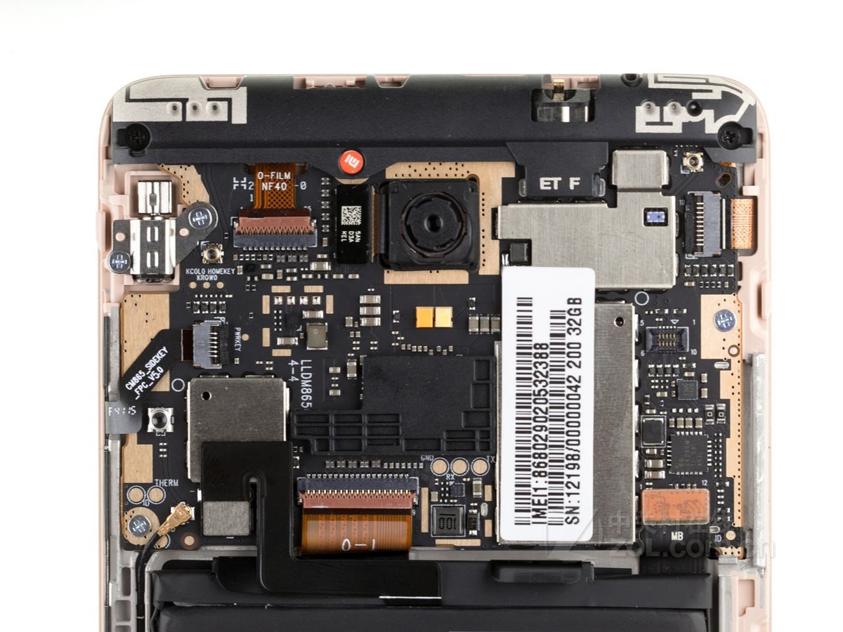 【高清图】小米(xiaomi)红米Note3(标准版\/全网通)拆机图 图64-ZOL中关村在线