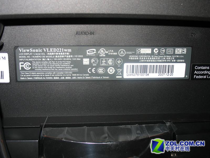 ���ɣ�ViewSonic��VLED221wmͼƬ���� ��29�� -ZOL�йش����ߵ�29��