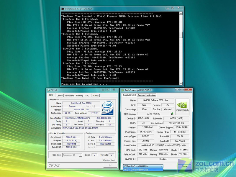 HD3870x2������ 3�׶����Կ���սCrysisͼƬ����,ͼ24-ZOL�йش����ߵ�24��