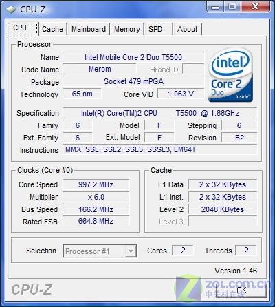 ֧��6���Ĵ����� CPU-Z�������1.46��ͼƬ����,ͼ1-ZOL�йش����ߵ�1��