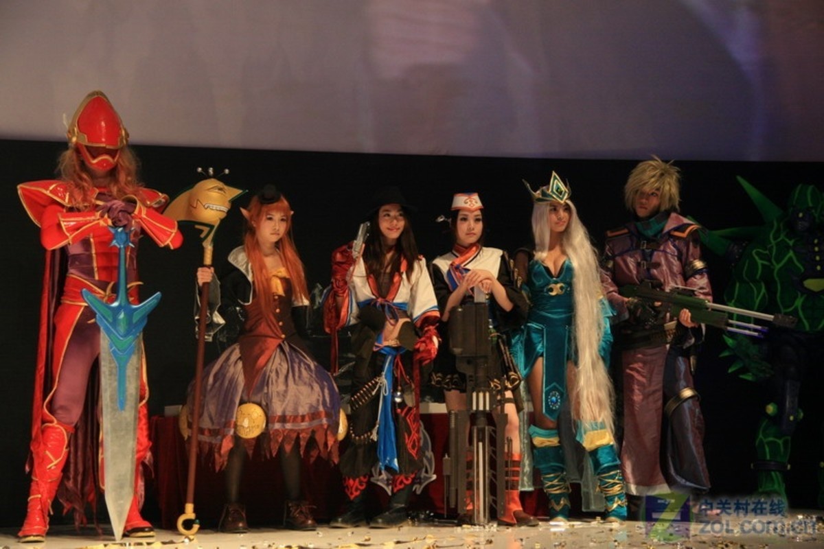 【高清图 腾讯嘉年华2009现场cosplay照片井喷图7