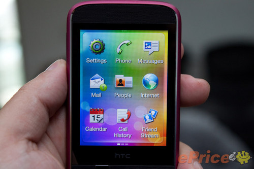 用新系统的大众触控手机 htc smart试玩 