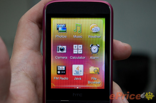 用新系统的大众触控手机 htc smart试玩 