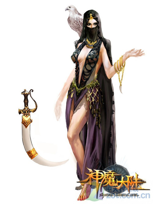 《神魔大陆》人物原画_神魔大陆·<em>暮光之城</em>_
