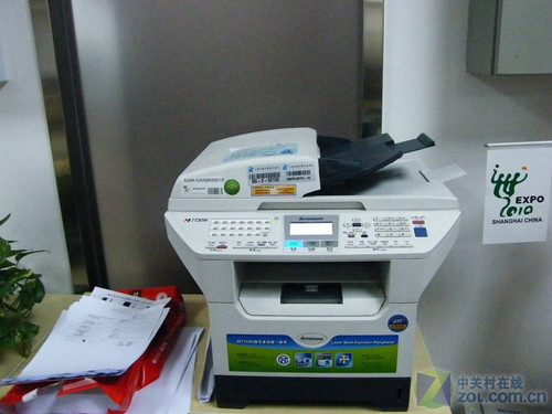世博绿色打印 联想打印机世博应用展示