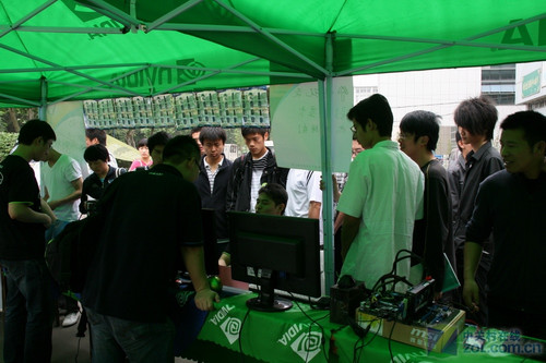 视觉天下唯我独尊 NV安徽医科大校园行_影驰