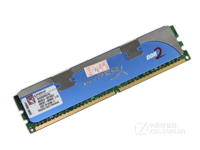 ��ʿ�٣�Kingston��2GB DDR2 1066��HPX8500D2/�Զ���Ƶ˫ͨ����װHyperX/�� ��1��