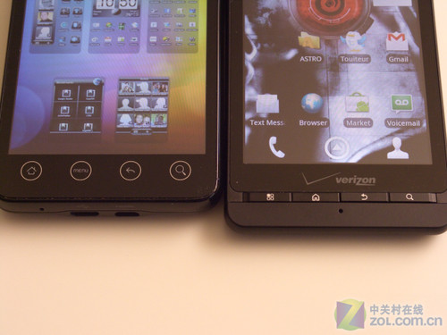 怪兽之战 摩托Droid X VS HTC EVO 4G 