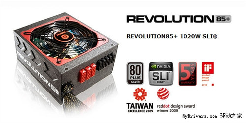 ������Revolution85+ 1020W SLI��Դ 