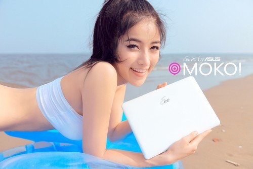 海滩性感比基尼<em>美女</em> 华硕曝出<em>养眼组图</em>_华硕笔