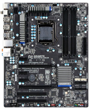 未来新星 技嘉P67A-UD3R率先曝光 