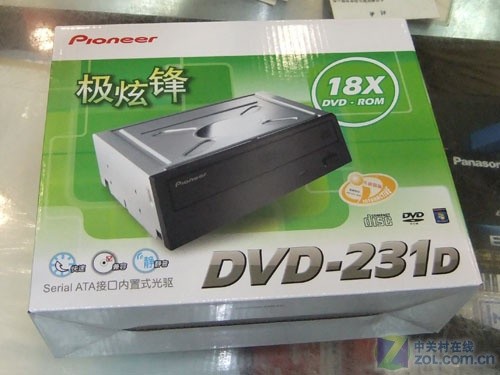安静快速 先锋DVD-231D光驱报116元