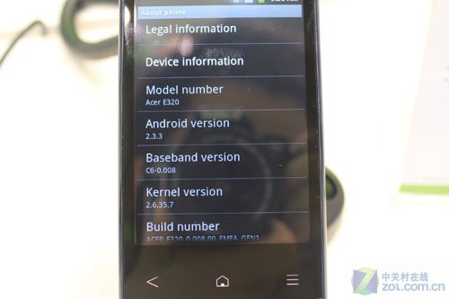 �ж�Android2.3�»� Acer E320�ֳ��ײ� 