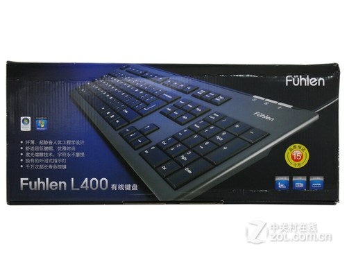 富勒L400有线键盘首测