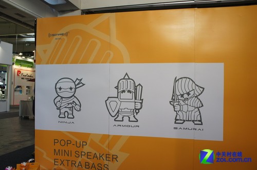 新颖卡通风格! 声湃思参展CeBIT2012