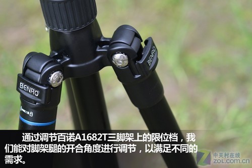 铝合金材质 百诺A1682T三脚架美图赏析