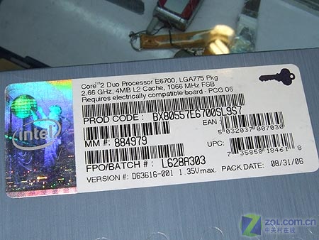 Intel���2˫�� E6700 ��1��
