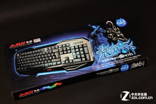 会呼吸的背光键盘 黑爵光魔K701评测