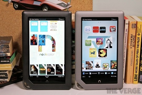 B&N下调Nook Color和Nook Tablet的售价