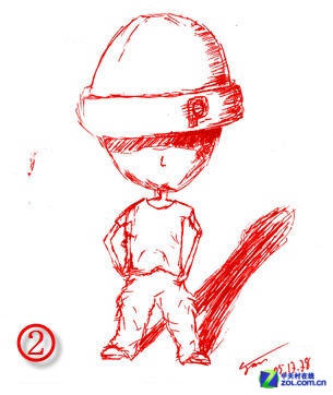 CorelDRAW绘制Q版自画像全过程
