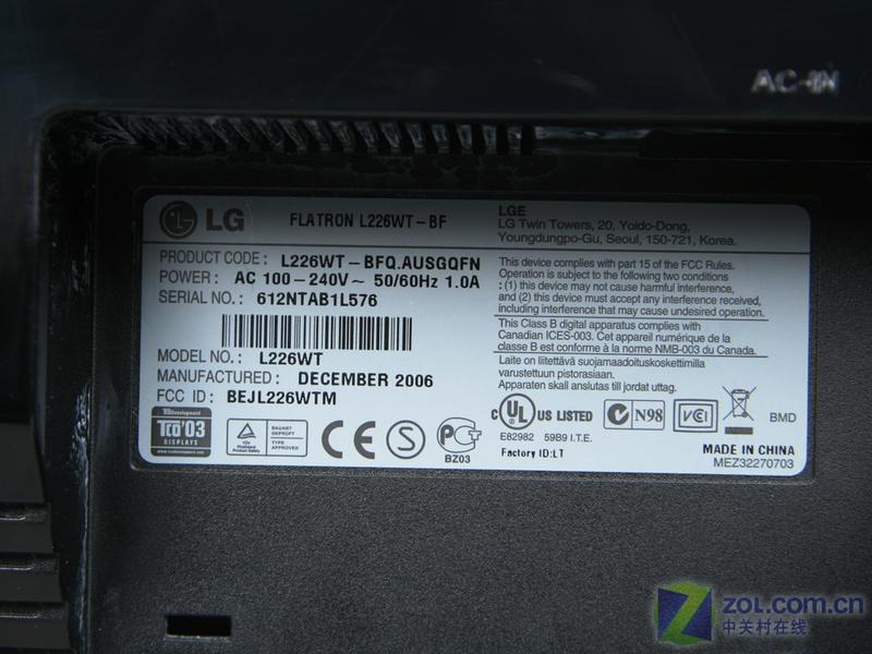 ��һ�������飡LG����L226WT�������ͼƬ����,ͼ27-ZOL�йش����ߵ�27��
