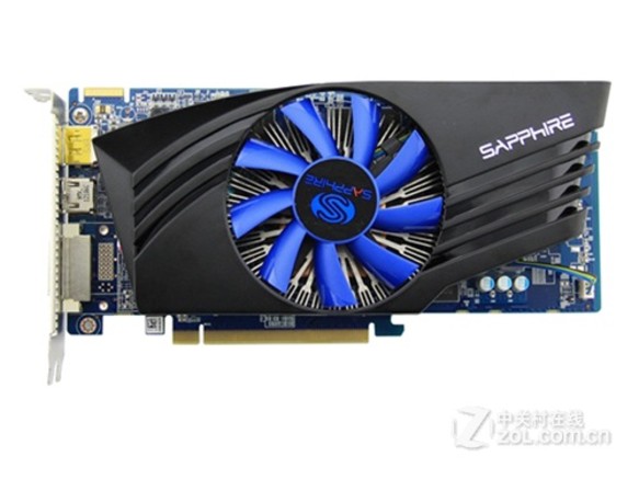 蓝宝石hd6850 1g gddr5网吧版