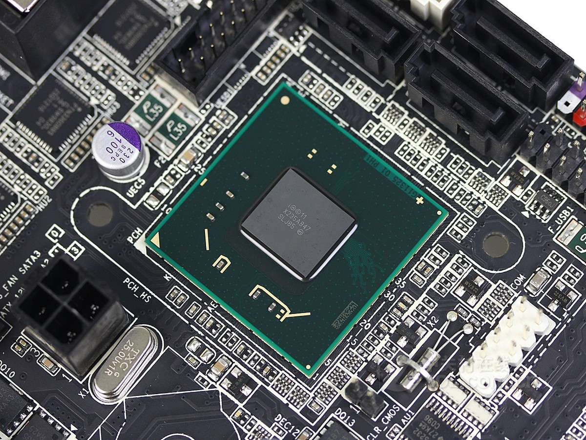 【高清图】 技嘉(gigabyte)ga-b75n局部细节图 图37