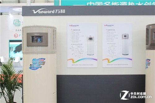 站着也能加热 万和多款新品热水器发布
