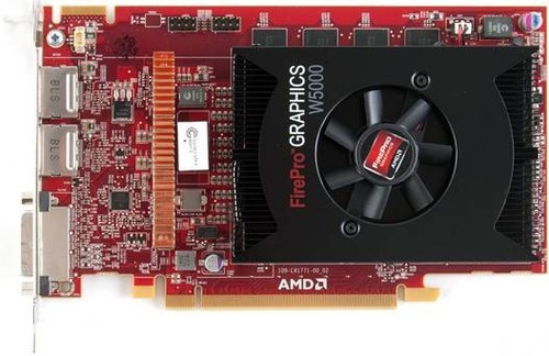 蓝宝amd firepro w5000显卡
