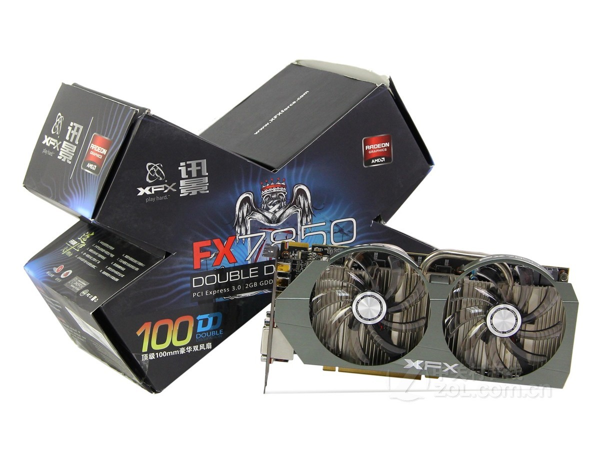 xfx讯景hd7850魔尊