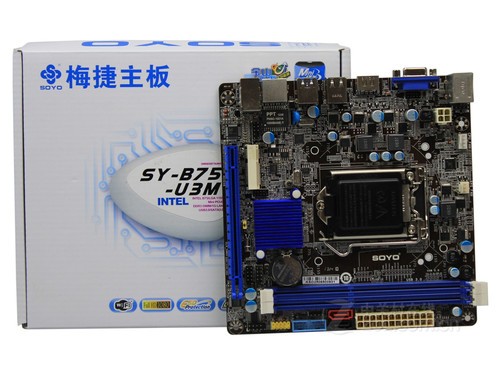 htpc主板够用就好 梅捷b75迷你板评测