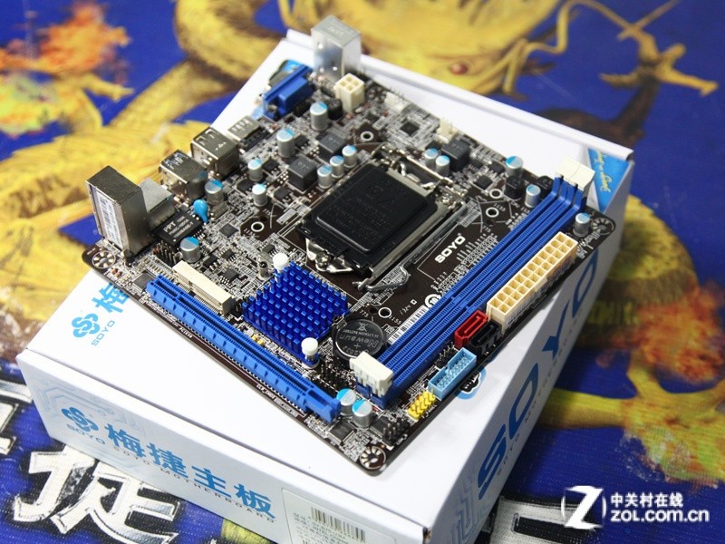 下雨天防雷必备 梅捷b75主板新品上市图片欣赏,图1-zol中关村在线第1