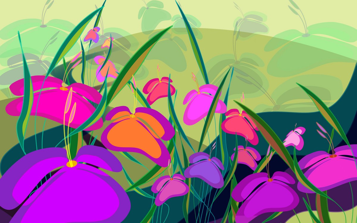 第二波全手工vista壁纸 300dpi唯美花卉